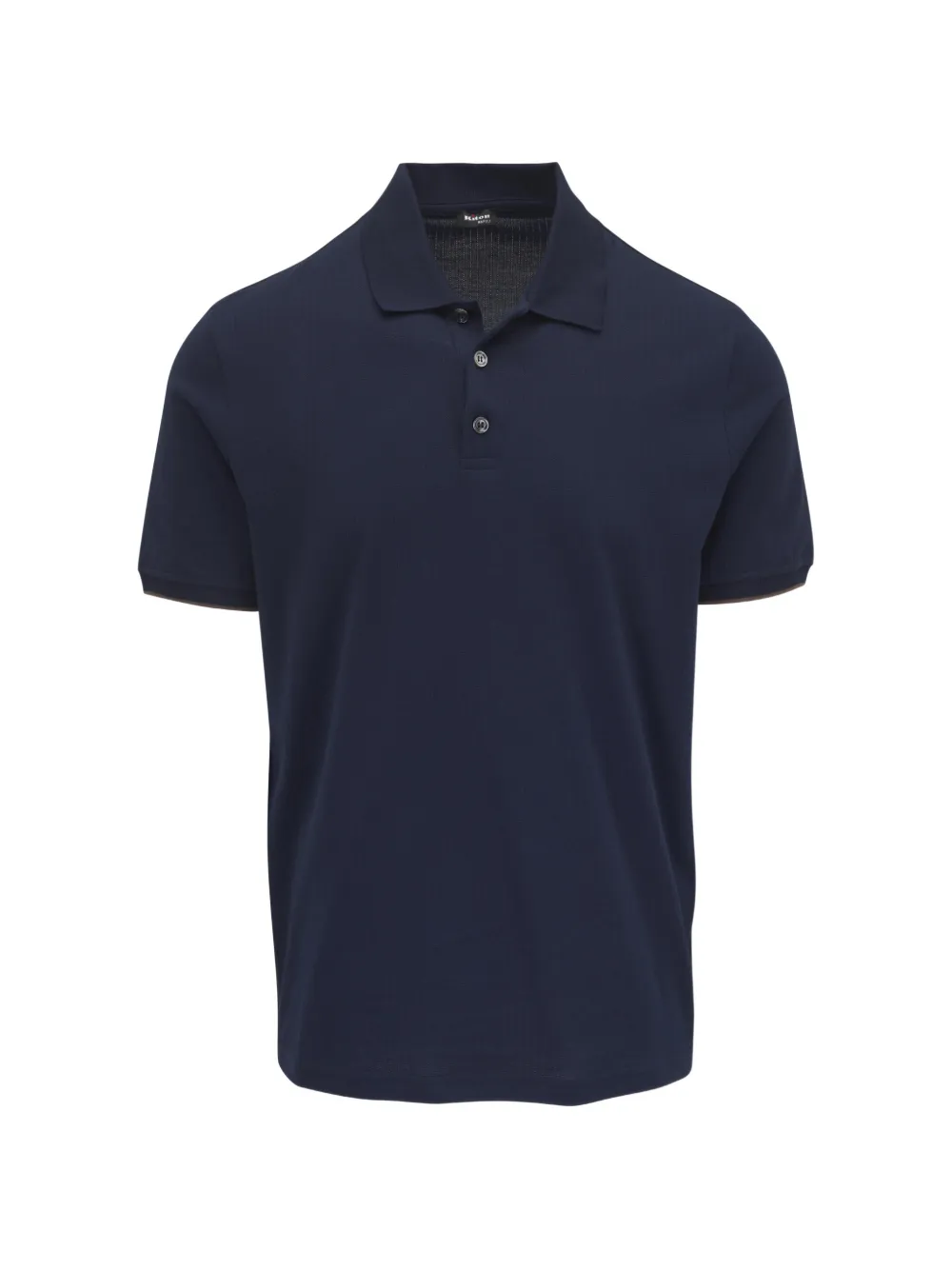 Kiton short-sleeve polo shirt - Blu