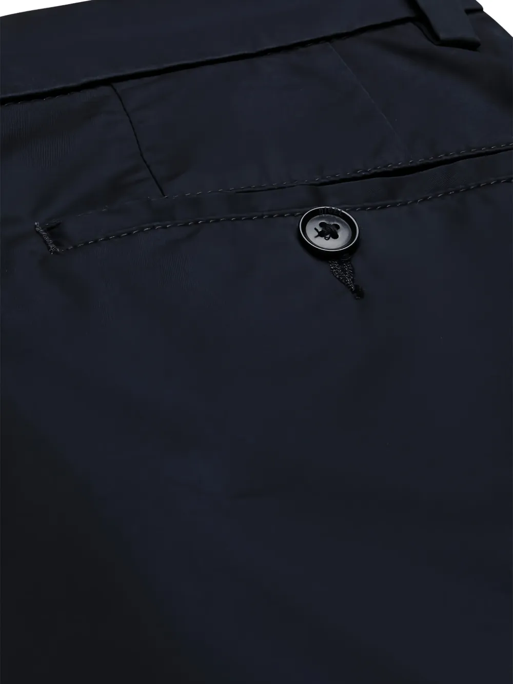  Digel Pantalones Rectos Con Botones - Azul 