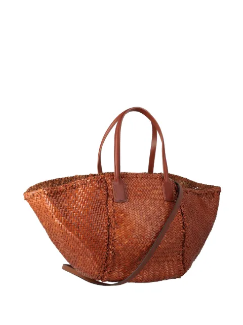 DRAGON DIFFUSION Teresa woven leather tote bag