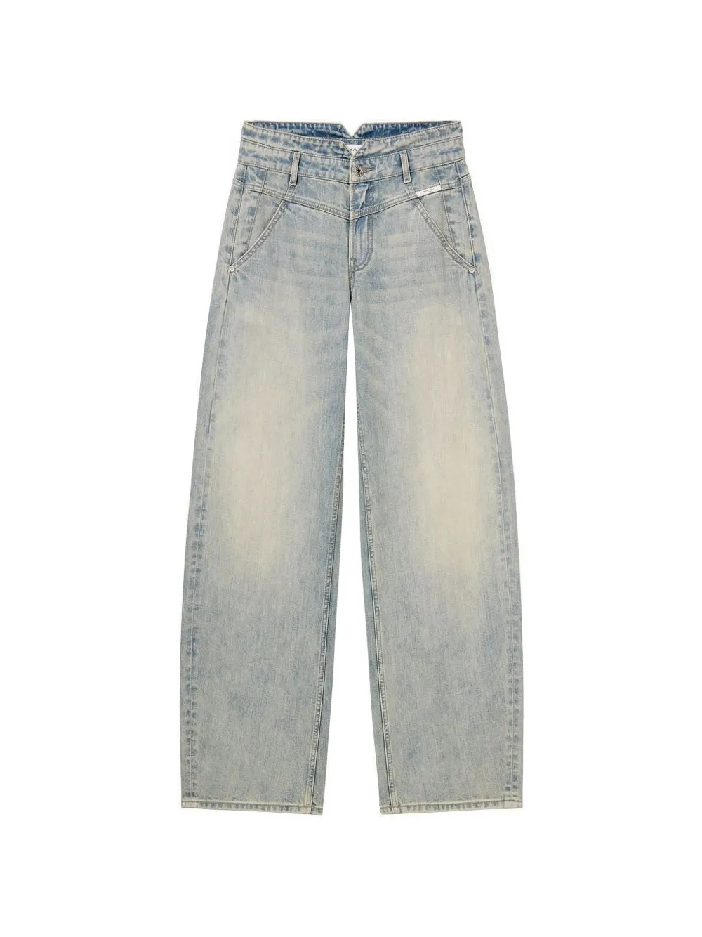 Miss Sixty Alice logo-patch jeans - Blu