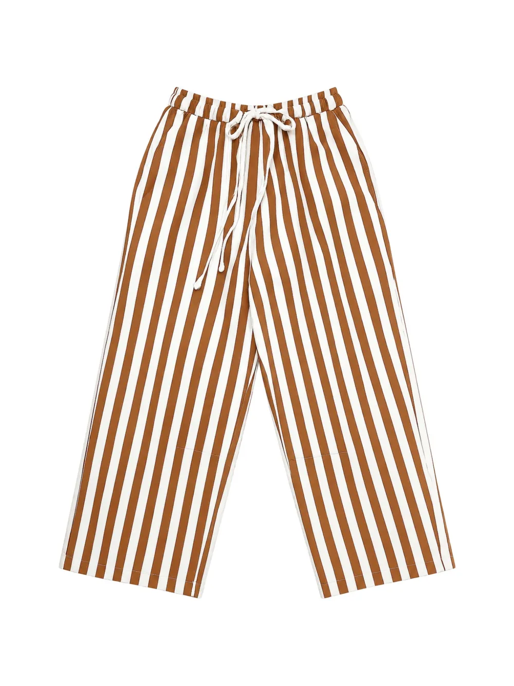 michael coal Pantaloni Mason a righe - Marrone