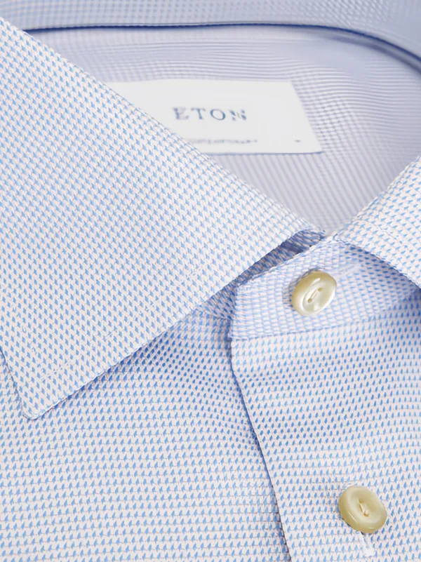 eton contemporary dress shirt Eton Solid Signature Oxford Shirt | Contemporary fit