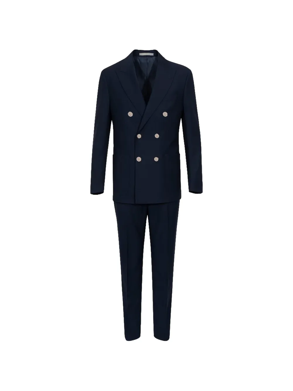 Eleventy double-breasted suit - Blu
