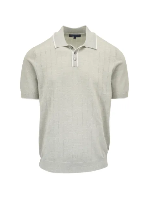 PATRICK ASSARAF contrast-trim polo shirt