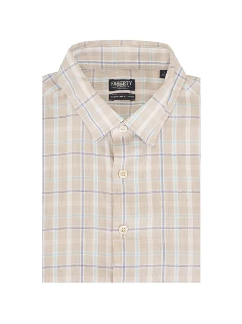 FAHERTY chemise Movement à carreaux