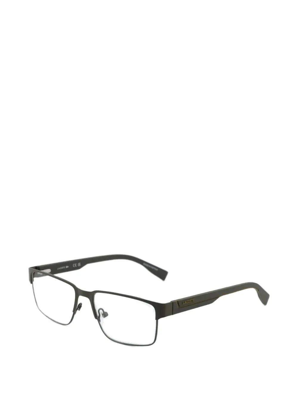  Lacoste Rectangle-frame Glasses - Vert 