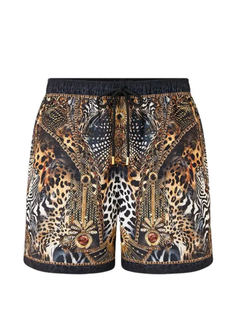 Camilla patterned swim shorts
