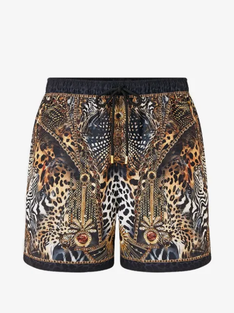 Camilla patterned swim shorts