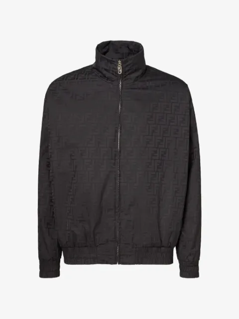 FENDI FF-motif zip-up jacket