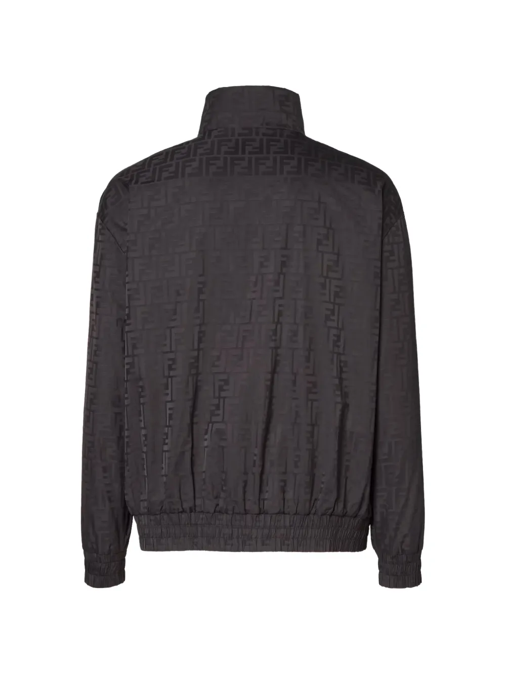 FENDI Jack met rits en FF-patroon Zwart