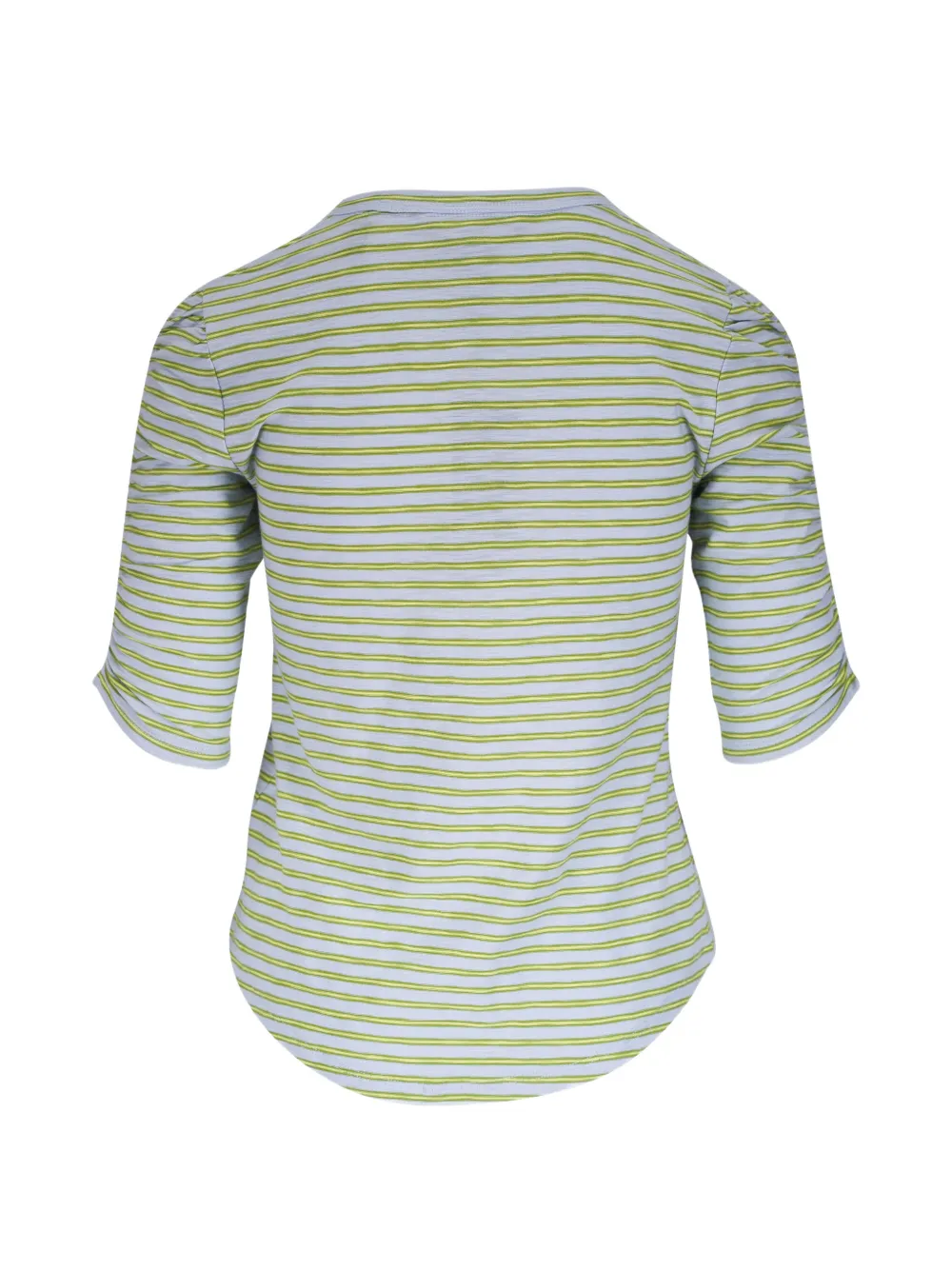 Veronica Beard Gestreepte top met pofmouwen Blauw