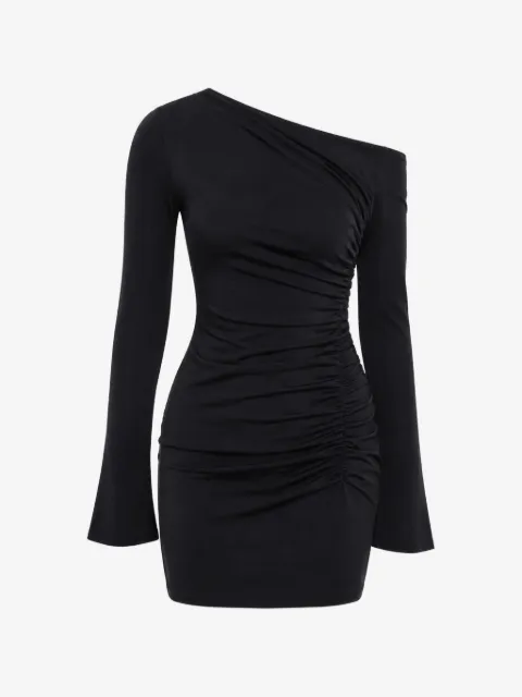 IVORY PARIS Luna ruched mini dress