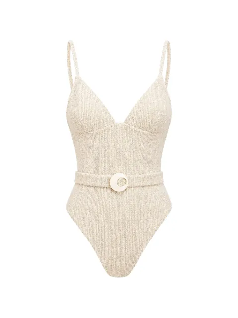 Devon belted swimsuit