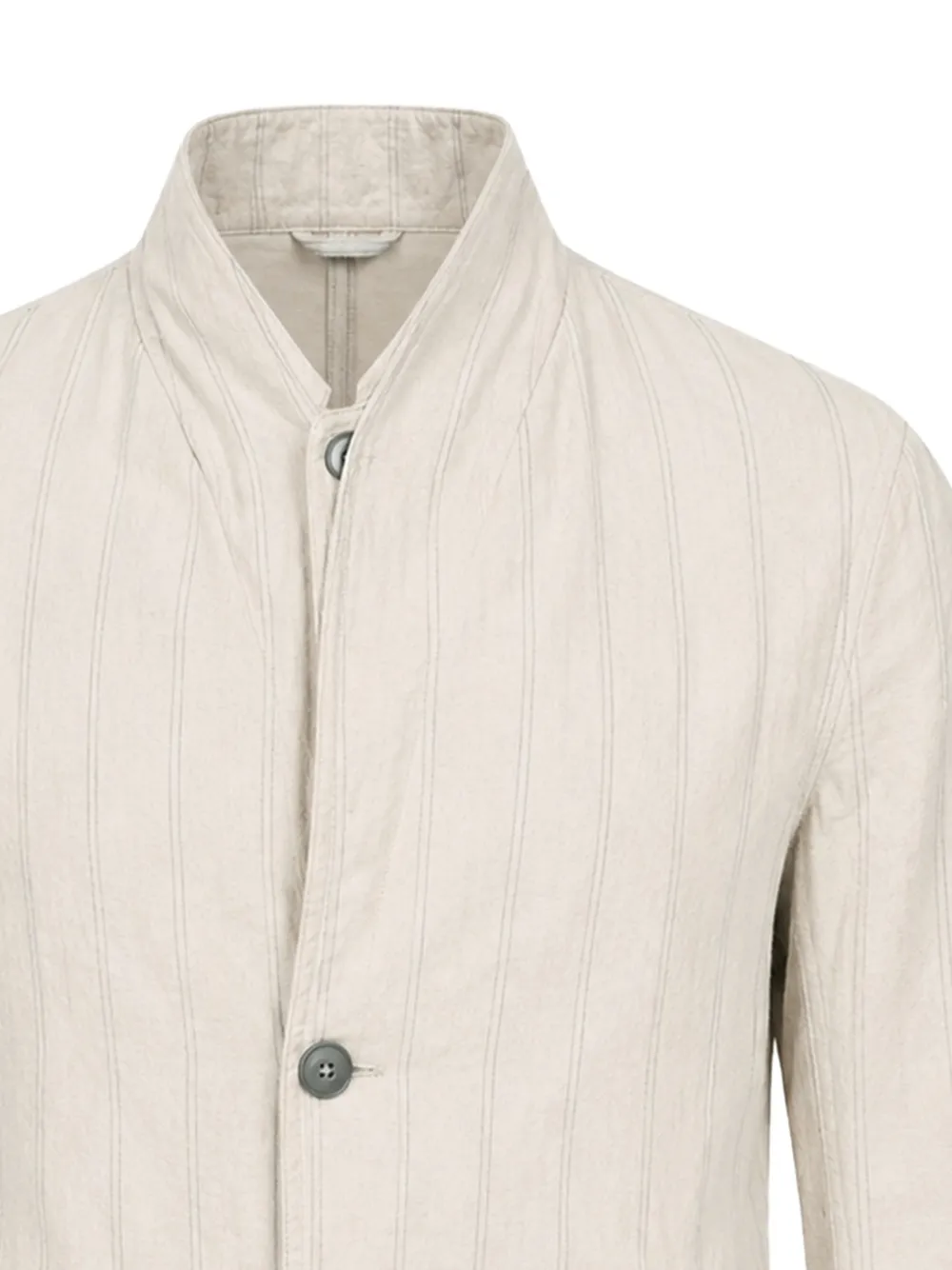  Transit Pinstripe-patterned Jacket - Tons Neutres 