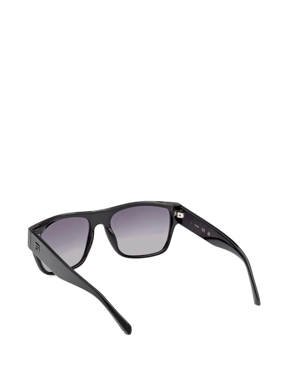 GUESS EYEWEAR Zonnebril met rechthoekig montuur Zwart