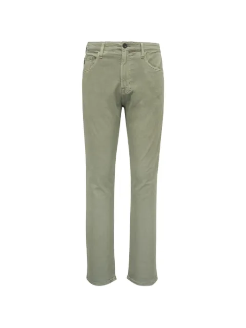 AG Jeans logo-patch trousers