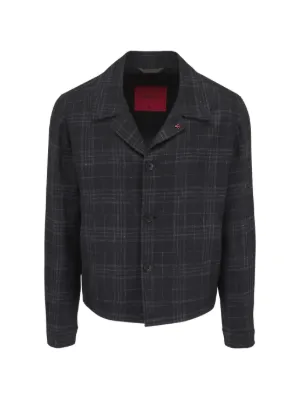 Giorgio Armani ジップ リブジャケット | ブルー | FARFETCH JP