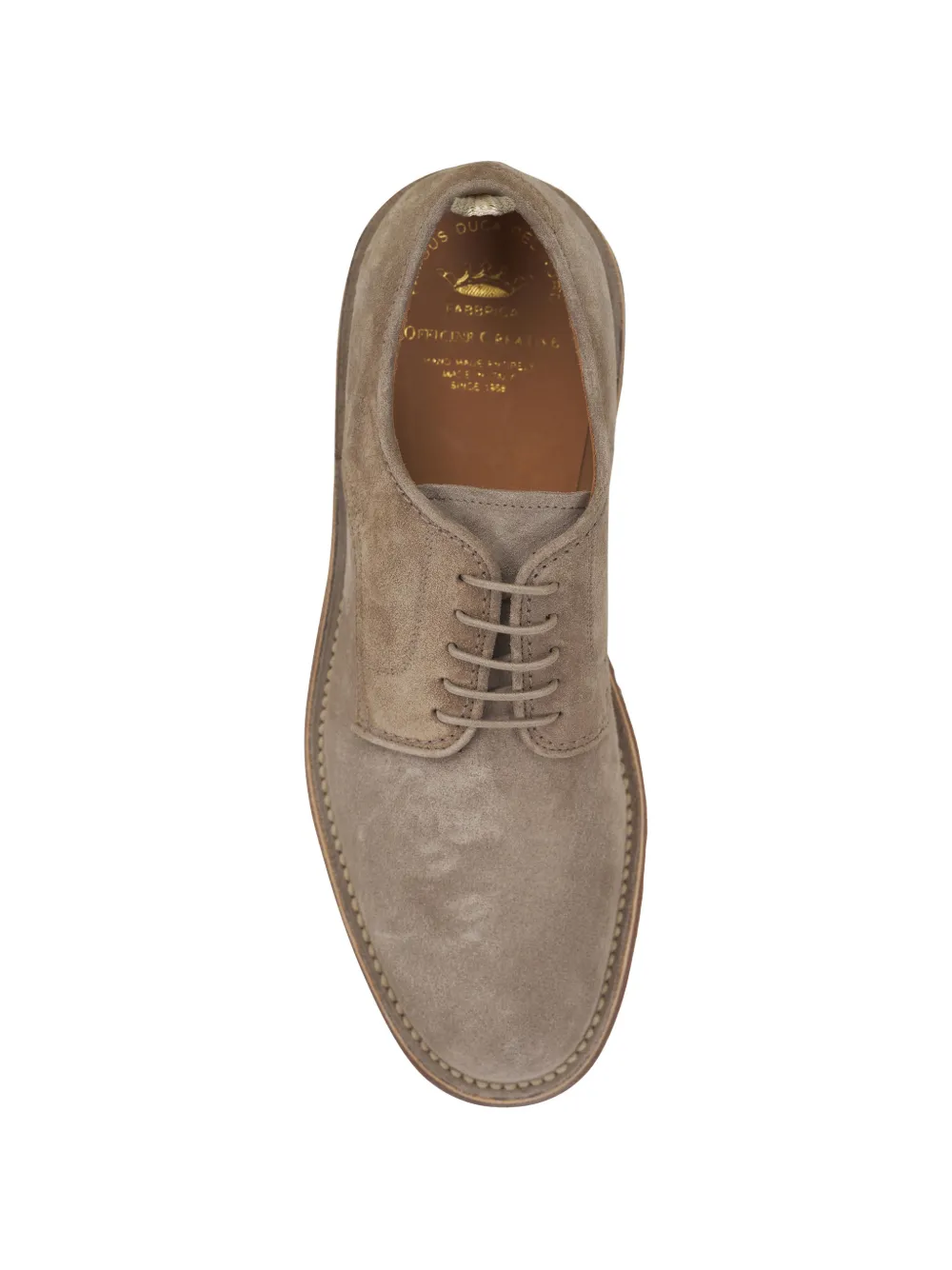 Officine Creative suede derby shoes Bruin