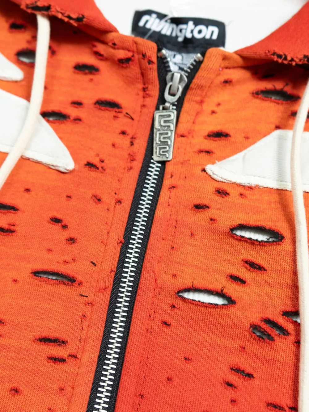  Rrr123 Sudadera Apocrypha Pious Con Capucha - Naranja 