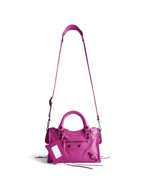 Balenciaga mini Le City studded shoulder bag