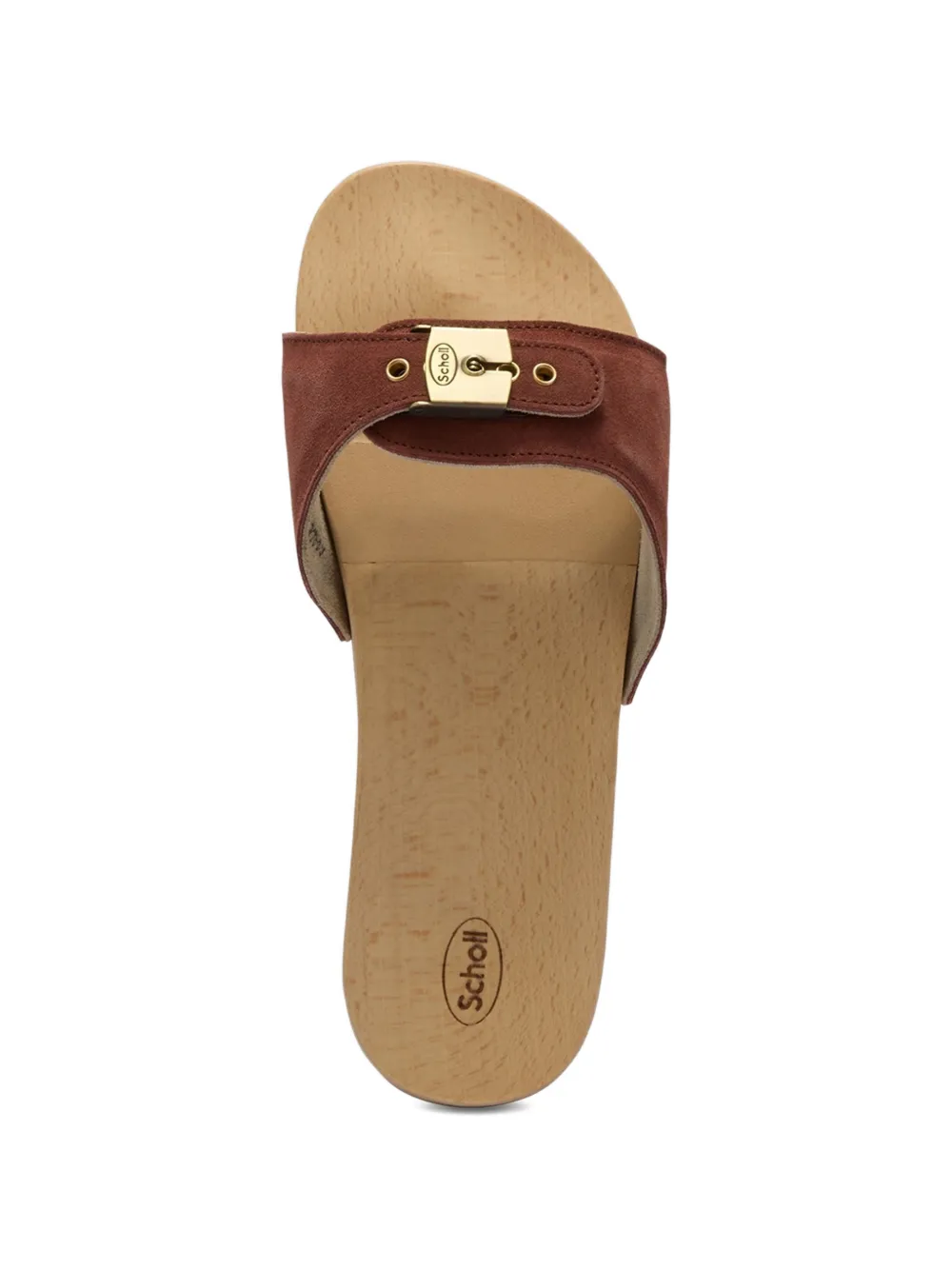 Scholl Pescura buckle-detail sandals Bruin