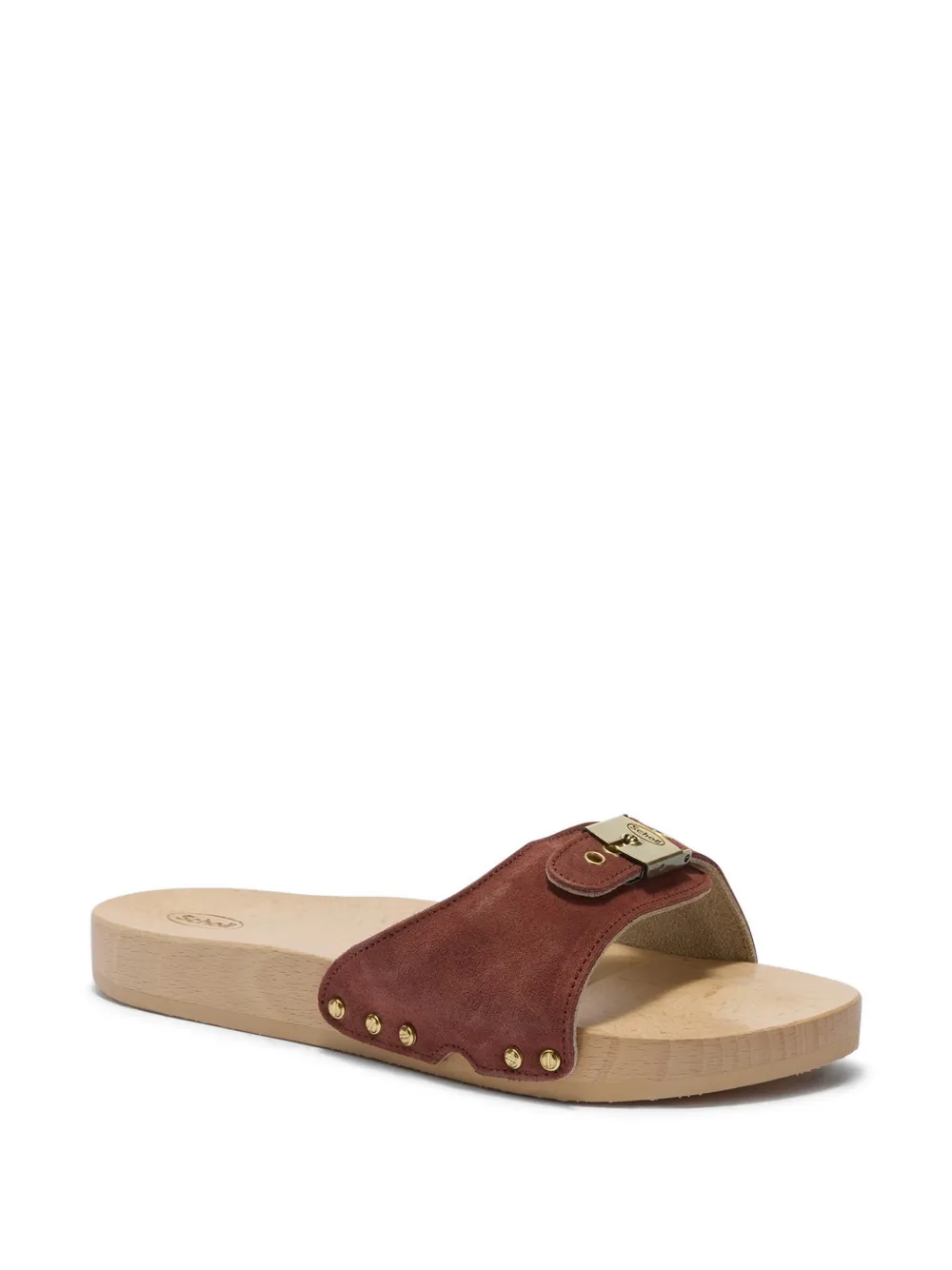 Scholl Pescura buckle-detail sandals Bruin
