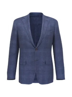 Isaia パッチポケット ジャケット | ブルー | FARFETCH JP