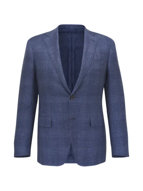 Canali blazer con solapas de muesca