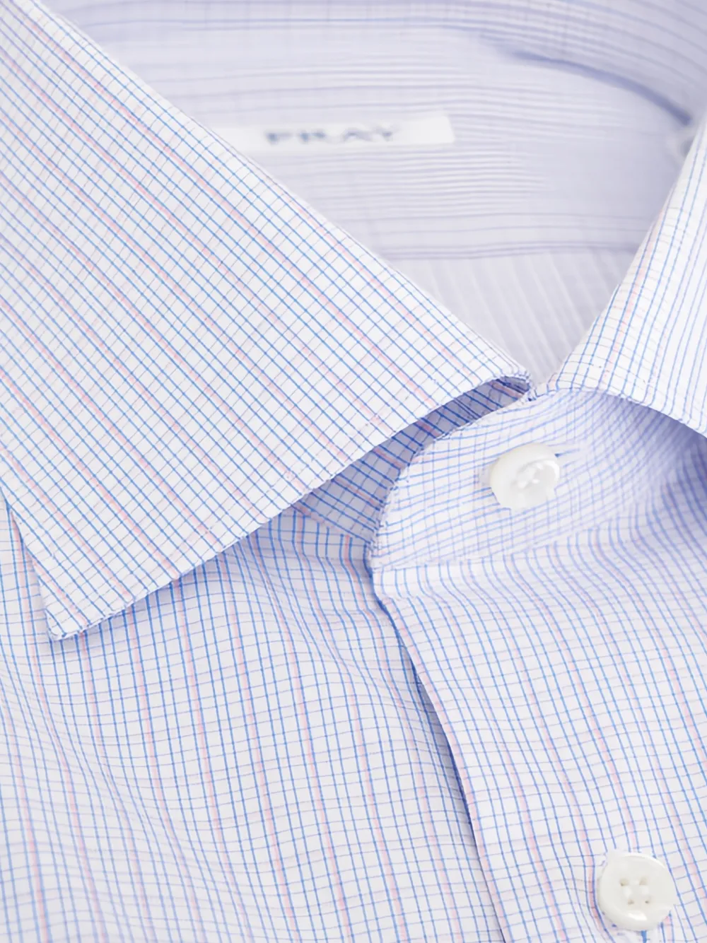  Fray Camisa A Cuadros - Azul 