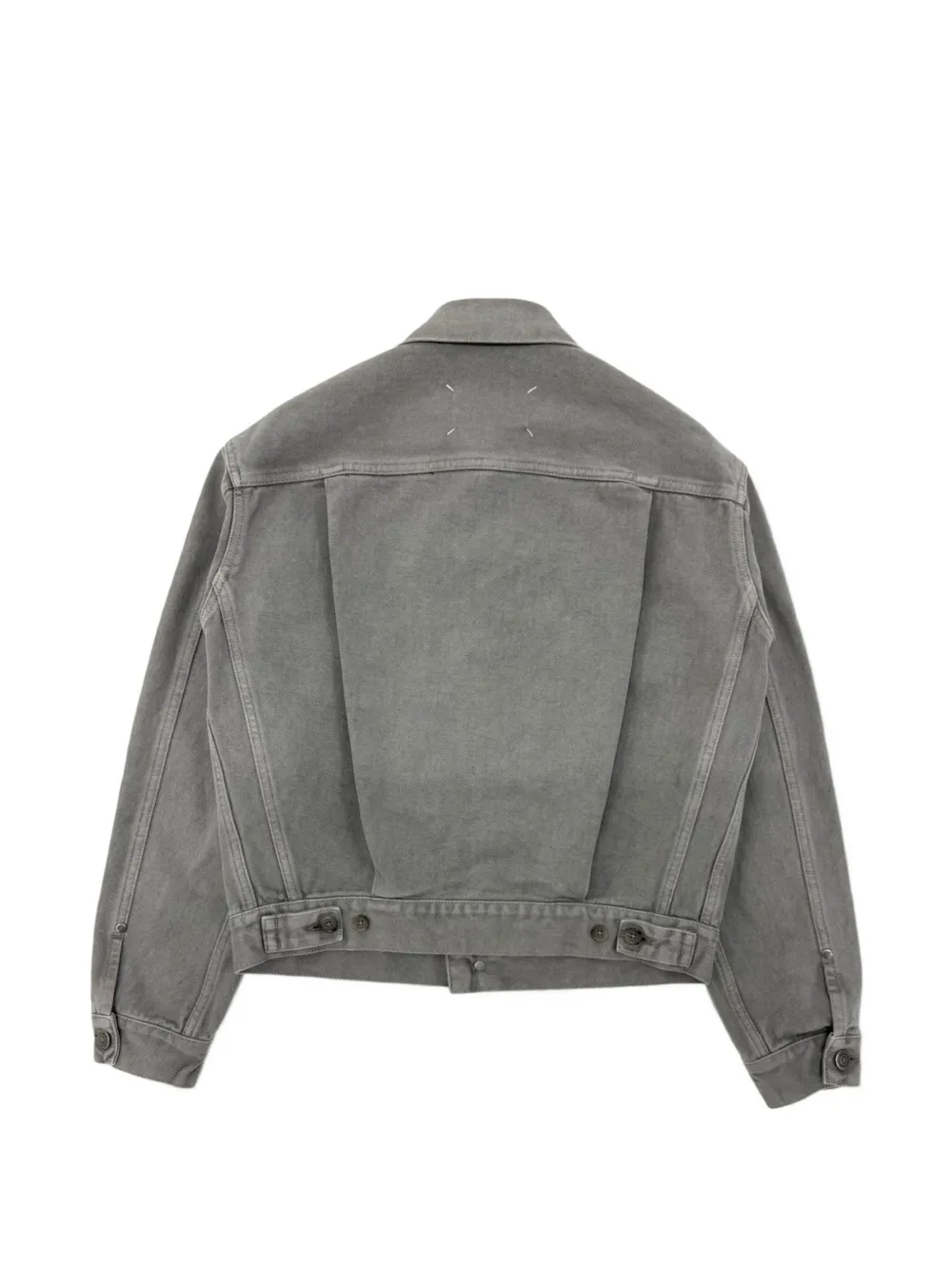 Maison Margiela washed-finish Denim Jacket | Grey | FARFETCH