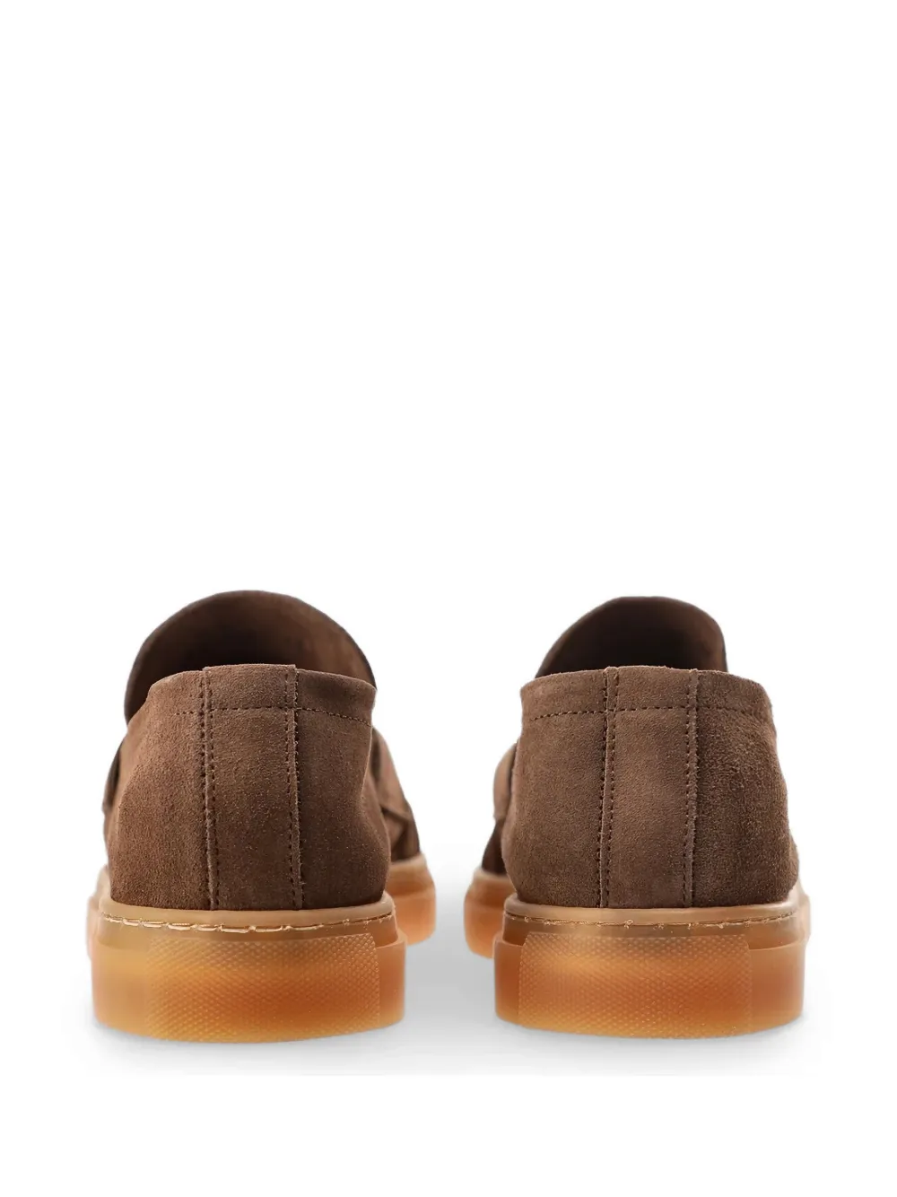 Copenhagen Studios Suède loafers Bruin