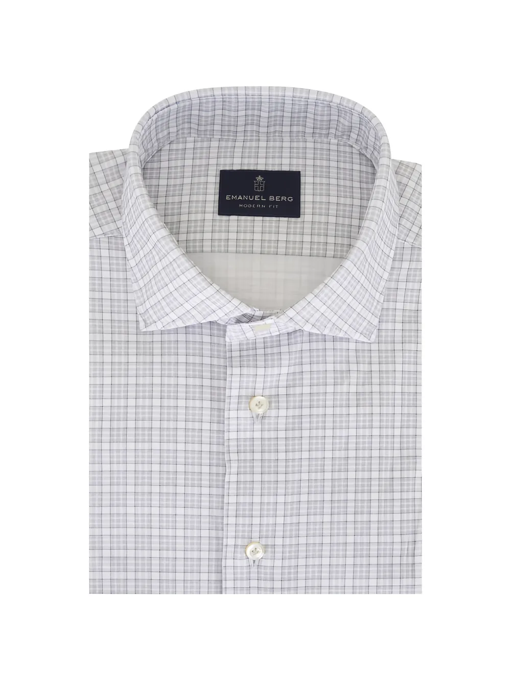 Emanuel Berg Check-pattern Shirt In Brown