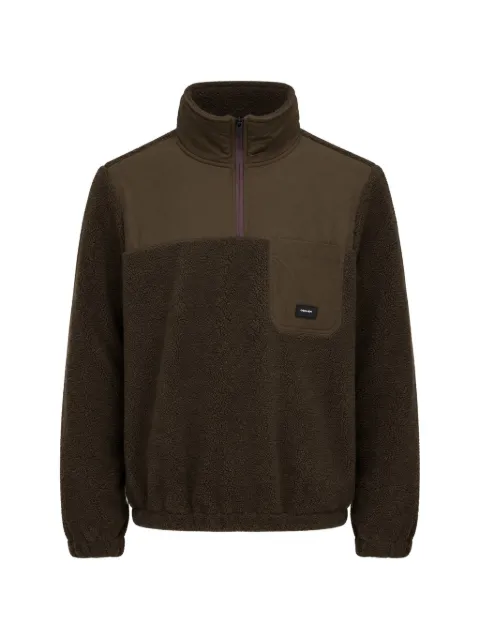 Osklen Agasalho TRKK de fleece com recorte ripstop