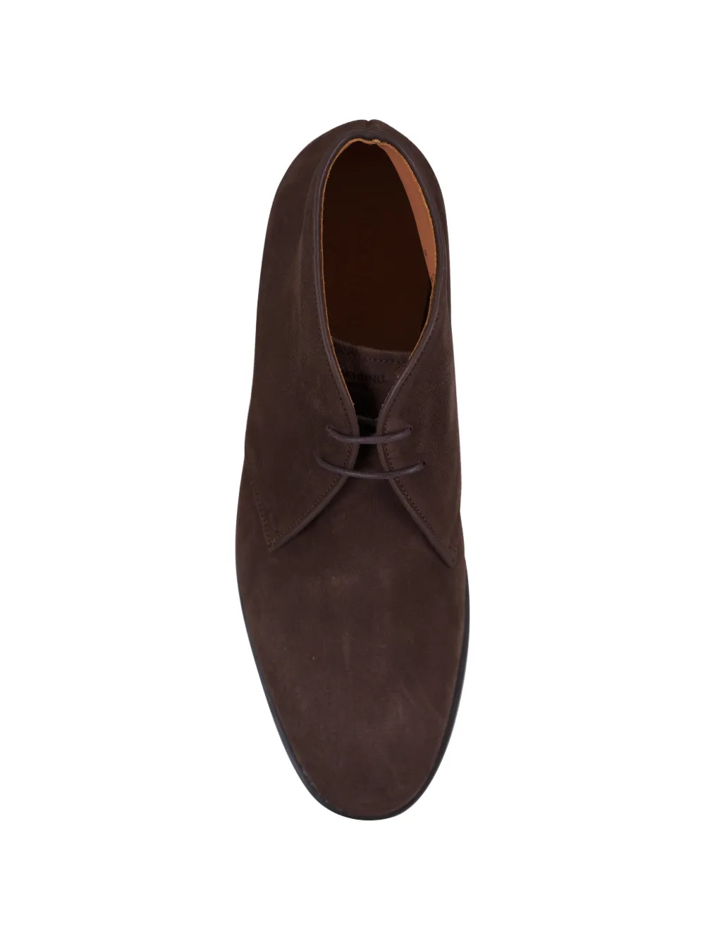 Heschung lace-up suede desert boots Bruin