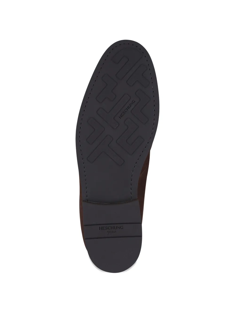 Heschung lace-up suede desert boots Bruin