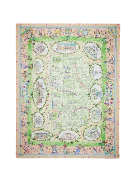 Faliero Sarti x Paolo Fiumi Giardino Boboli scarf