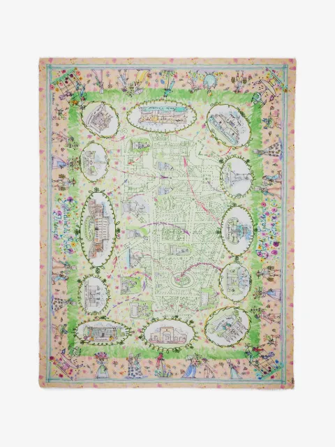 Faliero Sarti x Paolo Fiumi Giardino Boboli scarf