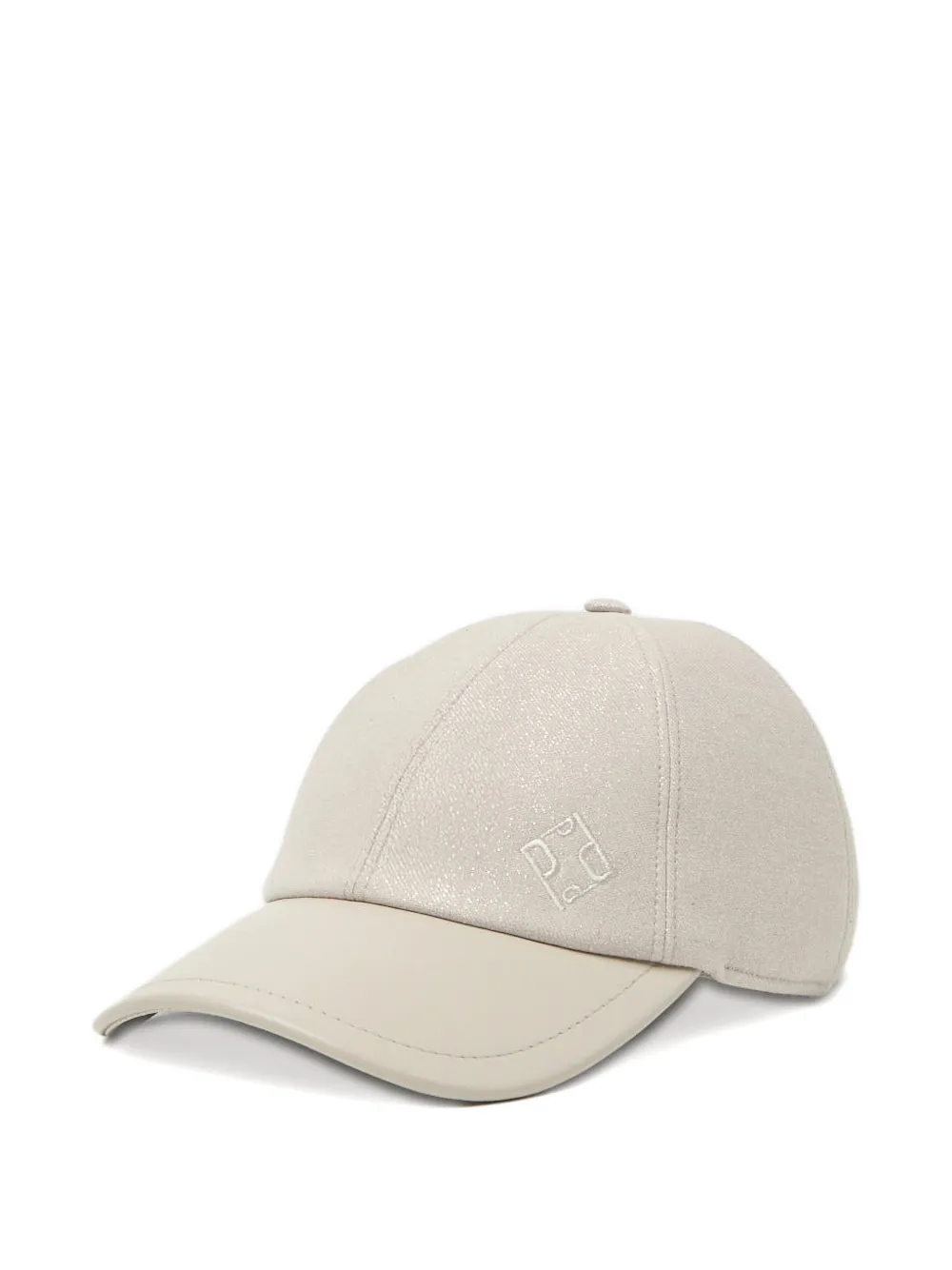 Peserico logo-embroidered baseball cap - Toni neutri