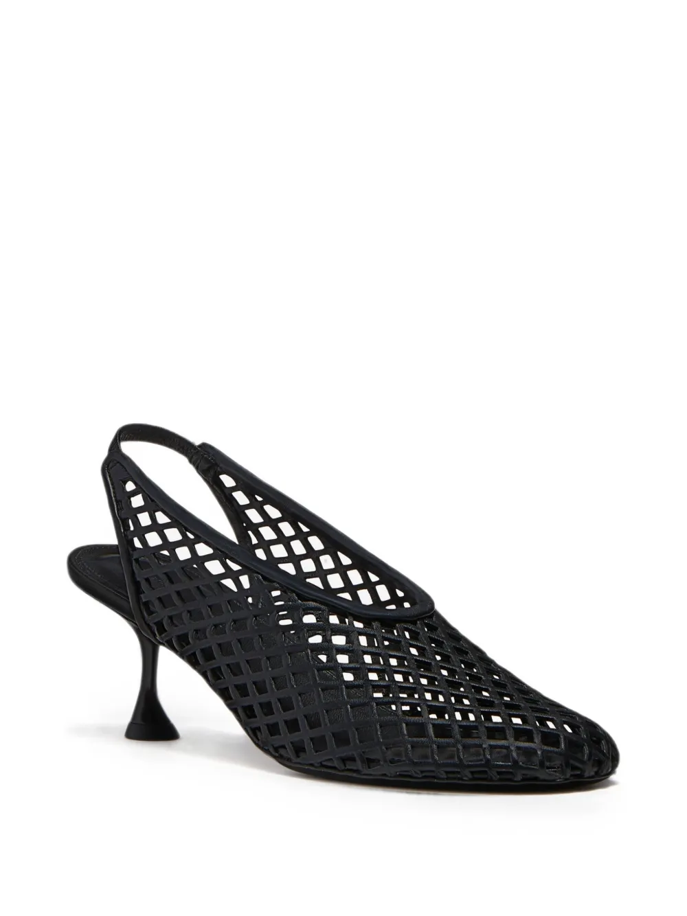 Proenza Schouler woven slingback pumps Zwart