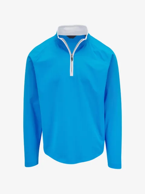 DEKE sweatshirt med kvart lynlås