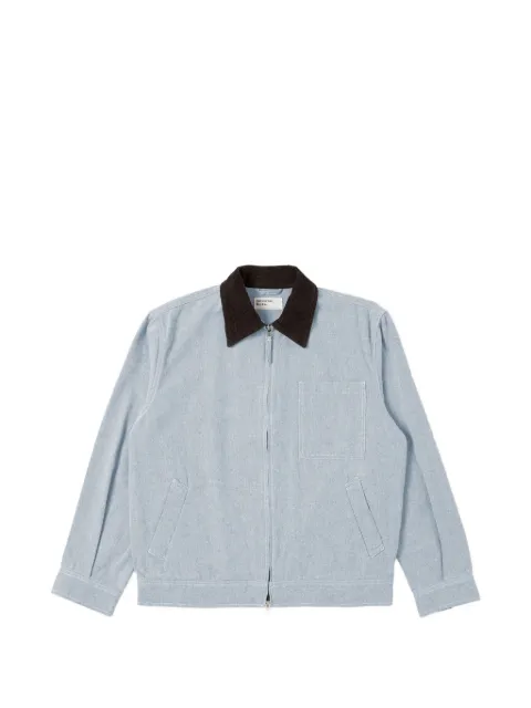 Universal Works Jean zip-up bomber jacket