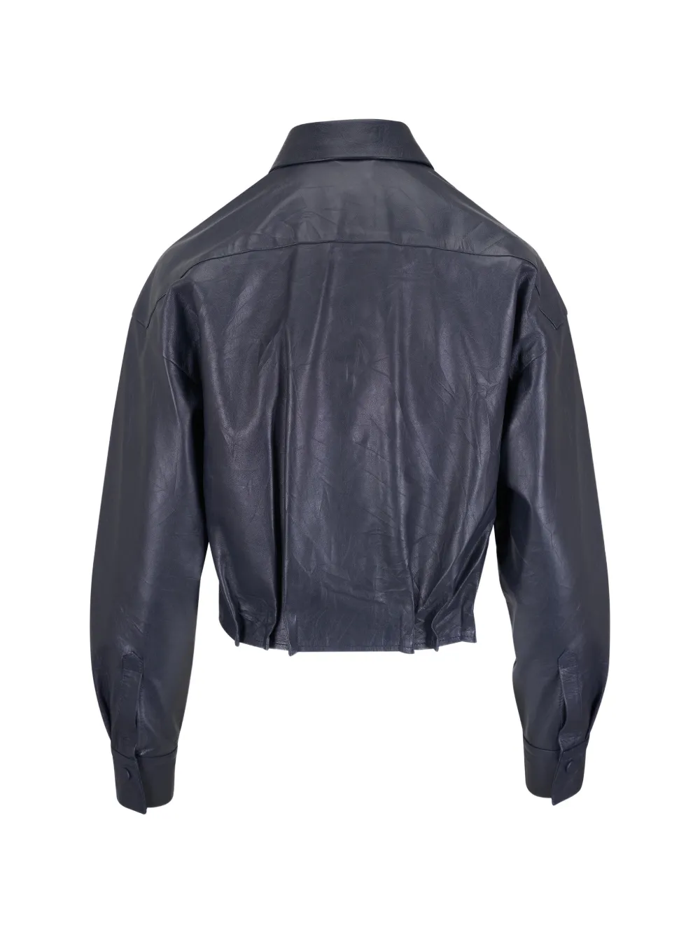 Odeeh Chaqueta Plisada - Azul 