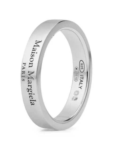 Maison Margiela engraved-logo ring