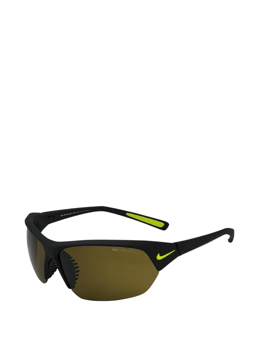 Nike Skylon Ace zonnebril met geometrisch montuur Zwart