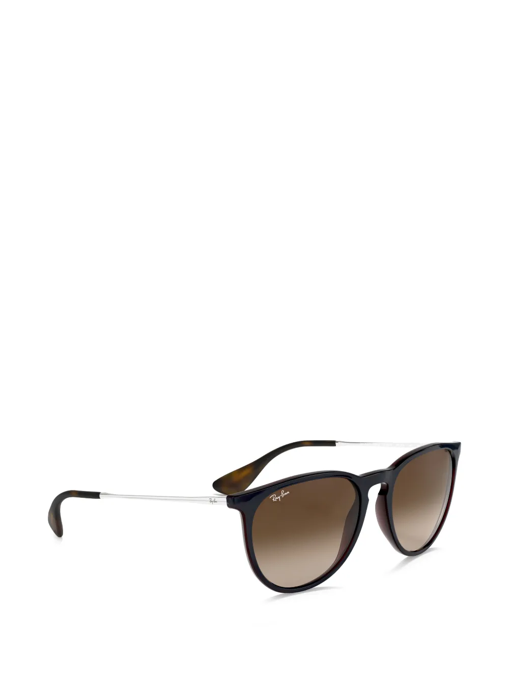 Ray-Ban Erika Classic zonnebril met rond montuur Blauw