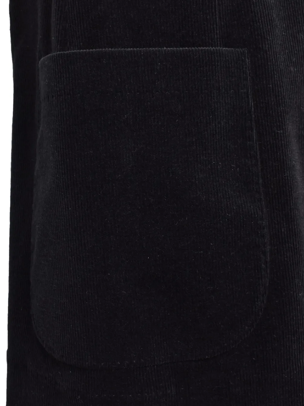 Brunello Cucinelli Ribfluwelen blazer Zwart