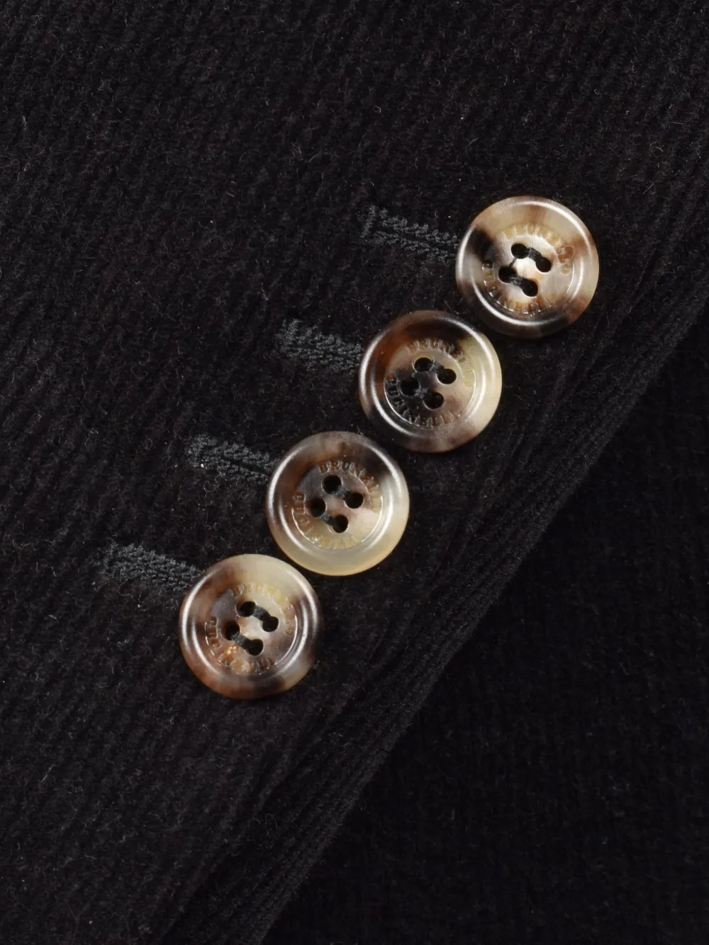 Brunello Cucinelli Ribfluwelen blazer Zwart