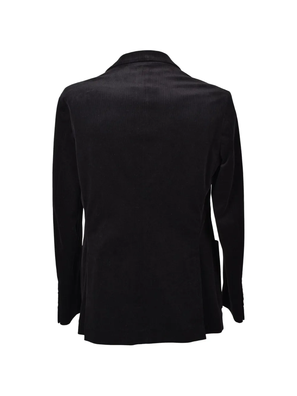 Brunello Cucinelli Ribfluwelen blazer Zwart