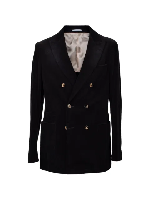 Brunello Cucinelli double-breasted corduroy blazer