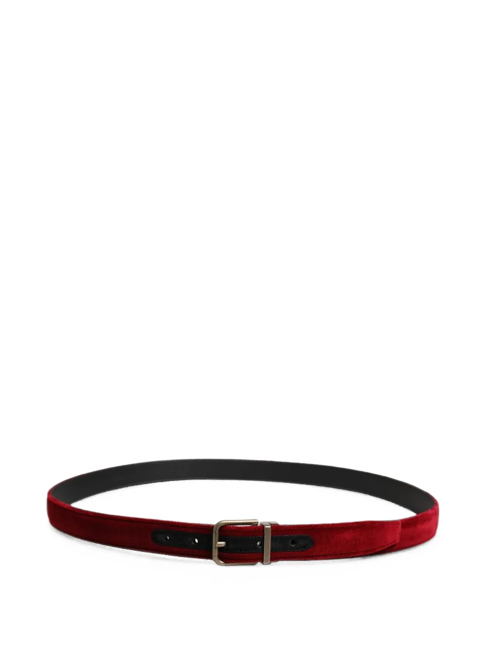 Dolce & Gabbana Fluwelen gespriem Rood